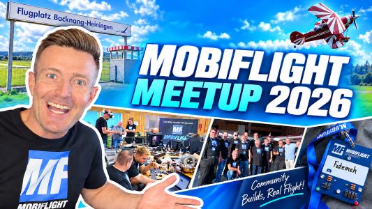 Thumbnail for the MobiFlight Meetup 2026 recap video