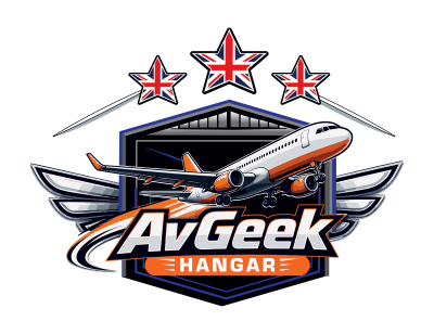 AvGeek Hangar logo